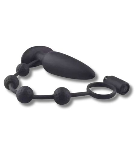 Wibrujący plug analny z pierścieniem na Arena.pl