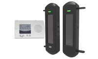 Czujnik barierowy solarny czujnik ruchu bezprzewodowy alarm KIT outdoor