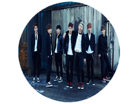 Opłatek na tort BTS