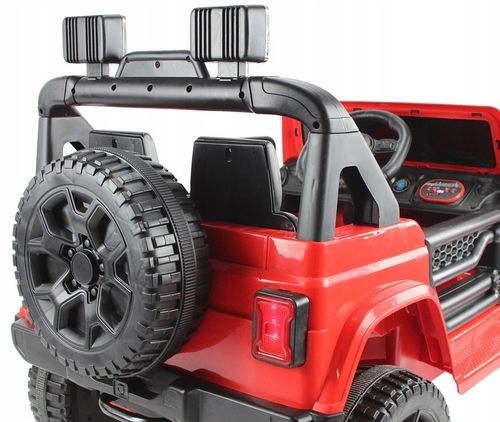 JEEP LT Off Road 4x4,4 silniki, Auto na akumulator, 4 amortyzatory, 12v7ah na Arena.pl