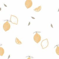 Tapeta Cytrynki W130 270 cm płótno