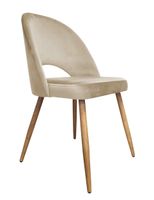 Krzesło Polo noga dąb MG06 jasny brąz