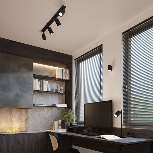 Kinkiet KARBON 10 czarny na Arena.pl