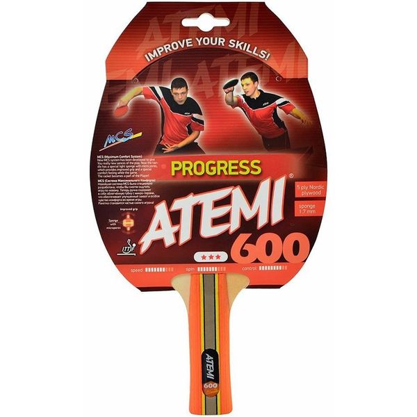 Rakietka do ping ponga Atemi 600*** anatomical zdjęcie 1