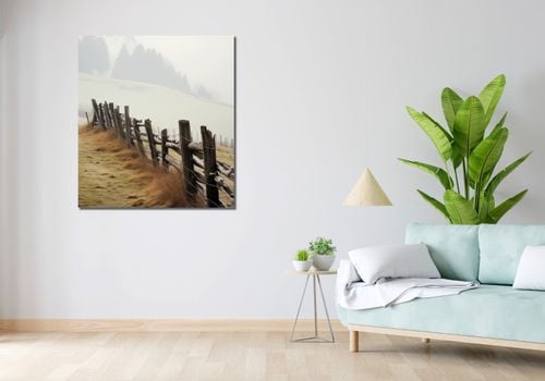 Obraz 90x100cm Spowity Mgłą na Arena.pl