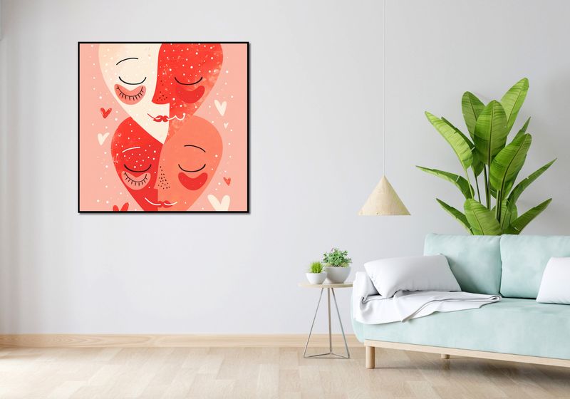 Plakat 100x100cm Wysoka Wibracja zdjęcie 4