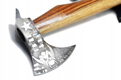 Siekiera topór myśliwski stal węglowa Alistar etui na Arena.pl