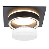 OPRAWA HALOGENOWA ARCARDIO LED GX53 CZARNY MAT ALUMINIUM