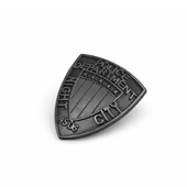 Night City PD Badge | 3 cm | Metal | Przypinka | Cyberpunk