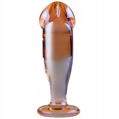 Korek Analny o Kształcie Penisa ze Szkła Anal Plug na Arena.pl