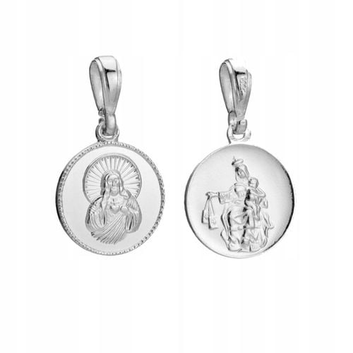 ŁAŃCUSZEK SREBRNY KOMUNIJNY SZKAPLERZ NA KOMUNIĘ DLA DZIEWCZYNKI I CHŁOPCA na Arena.pl