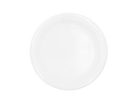 Talerzyki, jednokolorowe VP, biały, 18 cm, 6 szt.