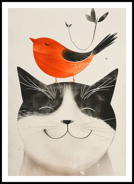 Plakat 59,4x84,1cm Pyzaty Przyjaciel zdjęcie 3