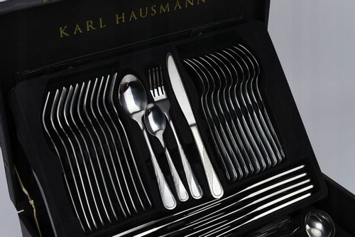 Sztućce w Walizce Ekskluzywne 72 ele na 12 Osób na Arena.pl