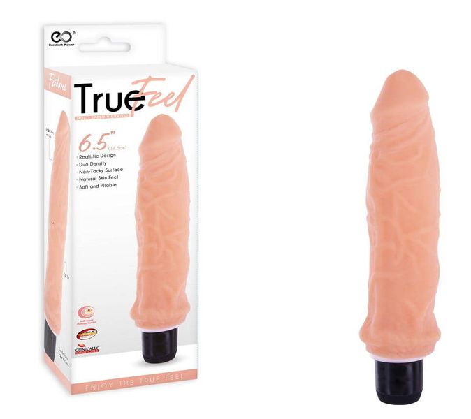 Realistyczny Mini Wibrator. True Feel 6.5" zdjęcie 1