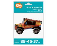 BALON FOLIOWY JEEP 3D, 89x45x37 CM GODAN