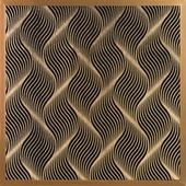 Obraz glamour VICTORIA 53x53 czarny + złoty