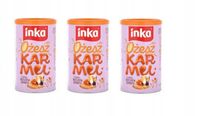 3x KAWA ZBOŻOWA INKA OŻESZKARMEL 120 g