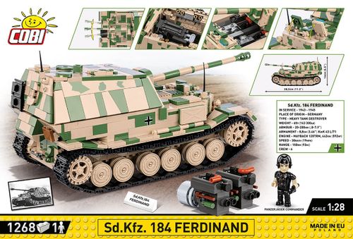 Klocki Sd.Kfz. 184 Ferdinand na Arena.pl