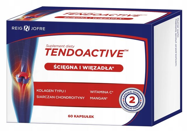 TENDOACTIVE kolagen kapsułki 60 kaps, zdjęcie 1