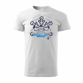 Koszulka dla morsa z morsem morsowanie mors męska biała REGULAR M