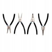 Szczypce Segera Solidne Mocne do Pierścieni Segera 8" Zacisków Zestaw 4-el