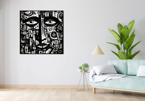 Plakat 100x100cm Labirynt Myśli na Arena.pl