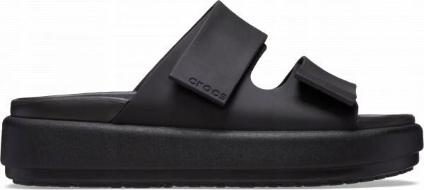 Damskie Lekkie Buty Klapki Crocs Brooklyn Luxe 209586 Sandal 38-39 zdjęcie 3