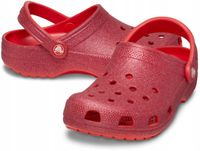 Crocs Damskie Buty Chodaki Klapki Classic Glitter 205942 Clog 36-37