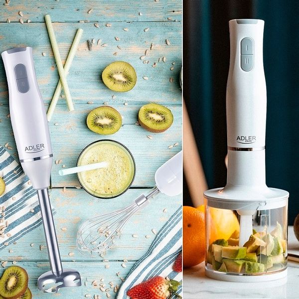 BLENDER RĘCZNY 3W1 KUBEK DO KOKTAJLI 800W AD4620 zdjęcie 3