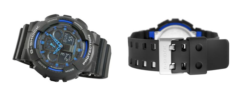 zegarek męski casio g-shock ga-100-1a2er + box zdjęcie 13