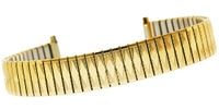 bransoleta rozciągana złota hq 12 do 16 mm 102g-12/16