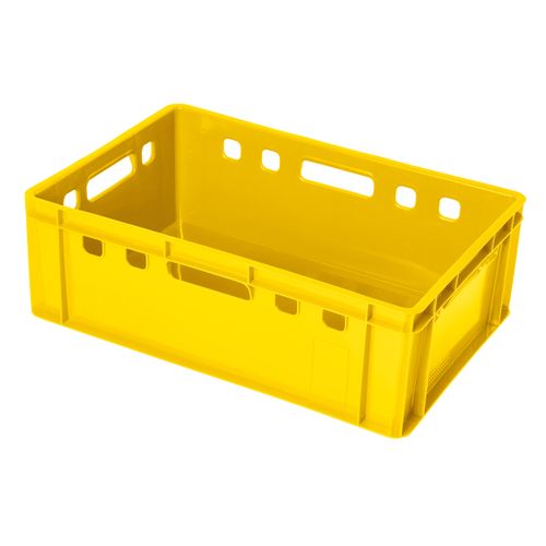 Skrzynka żółta E2 Jestic pojemnik spożywczy na wędliny mięso + atest na Arena.pl