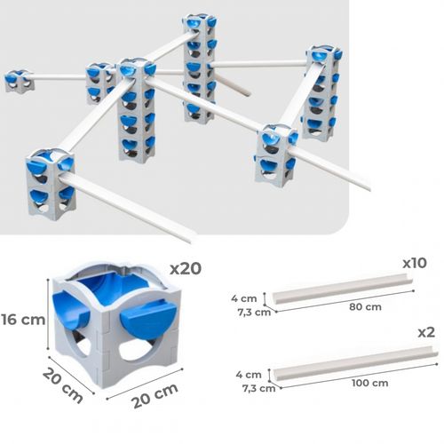 CLASSIC WORLD EDU Zestaw Konstrukcyjny XXL Droga Wody STEM na Arena.pl