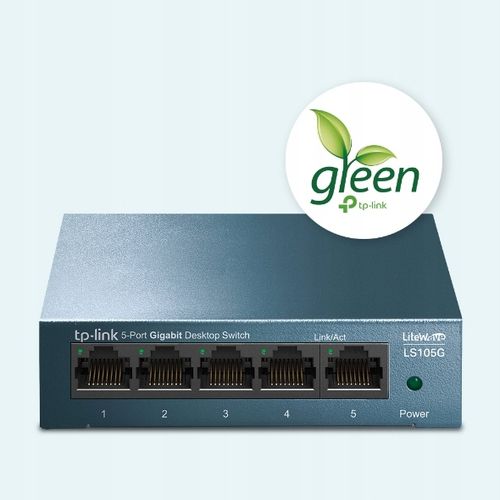 Switch TP-Link 5p LS105G Metal (5x10/100/1000Mbit) na Arena.pl