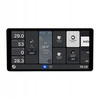 Shelly Display X2i Panel Sterowania 6.95 Wi-Fi Bluetooth Smart Home Srebrny
