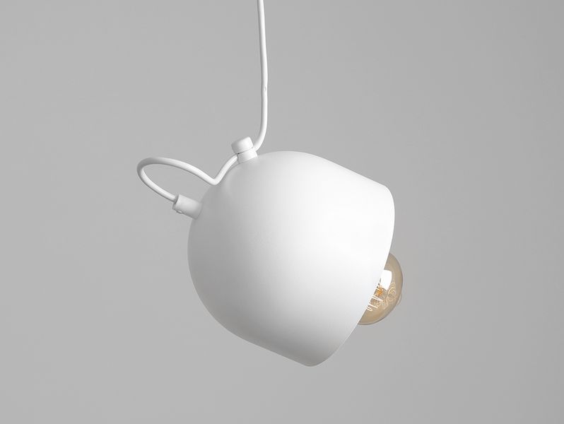 Lampa wisząca POPO 1 – biały zdjęcie 1