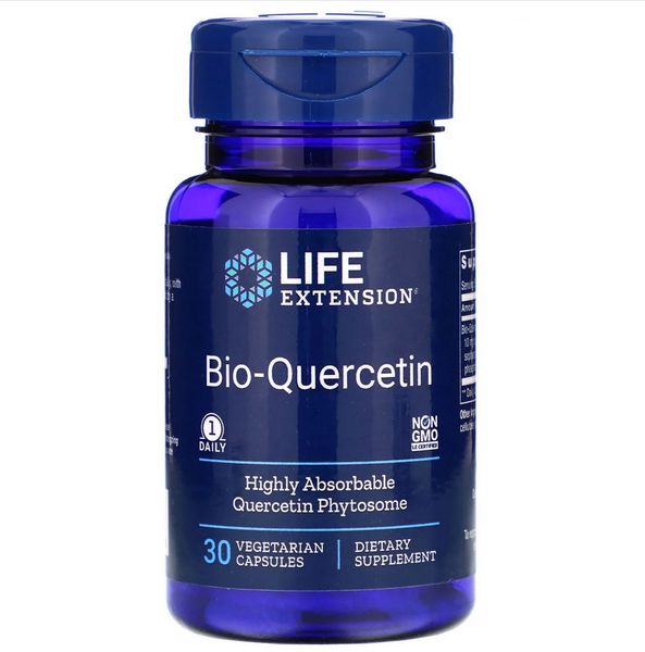 LIFE EXTENSION Kwercetyna Bio-Quercetin (30 kaps.) zdjęcie 1