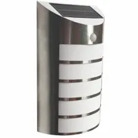 LAMPA KINKIET ELEWACYJNY SOLARNY SAFFO LED 6000K CZUJNIK RUCHU IP44 POLUX