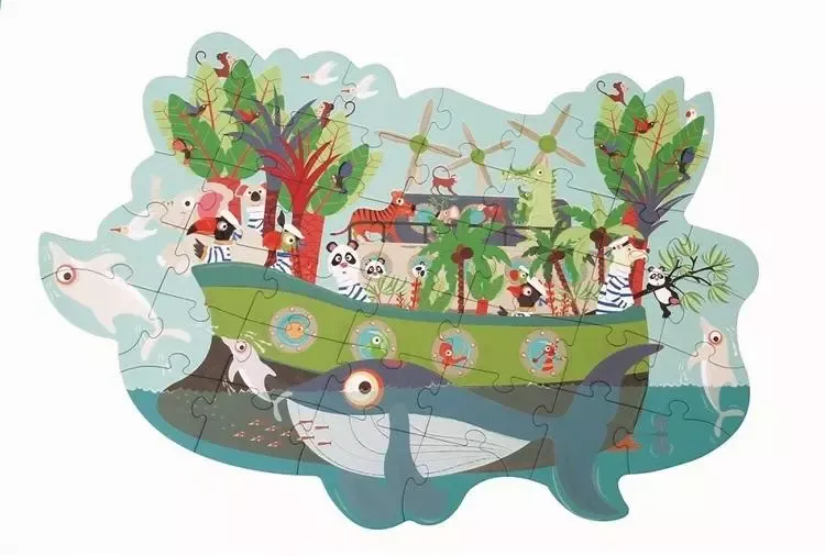 Puzzle 40 konturowe Arka zdjęcie 1