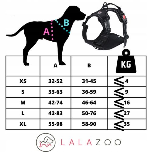 SZELKI BEZUCISKOWE dla dużego psa typu GUARD ELITE XL dla owczarka czar na Arena.pl