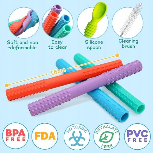 Gryzak do ząbkowania dla niemowląt Gryzaki dla dziecka sensoryczne zabawki na Arena.pl