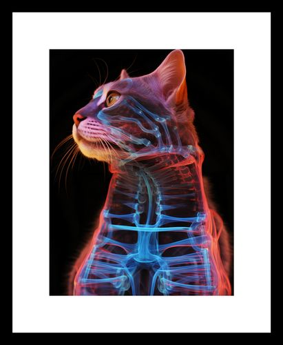 Plakat 15x20cm Anatomia Kota na Arena.pl