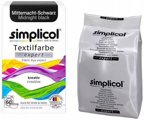 SIMPLICOL BARWNIK DO TKANIN 559G AKSAMITNA CZERŃ na Arena.pl