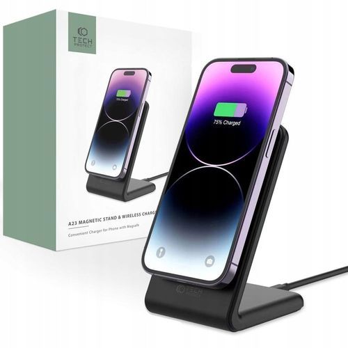 ŁADOWARKA INDUKCYJNA DO MAGSAFE NA IPHONE 12 13 14 15 - STANDBY MODE iOS17 na Arena.pl