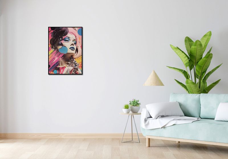 Plakat 50x70cm Portret Neo zdjęcie 4