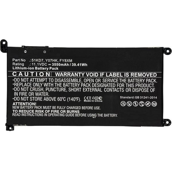 CoreParts Laptop Battery for Dell zdjęcie 1