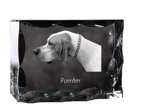Pointer I ramka kryształowa z psem Art-Dog na Arena.pl
