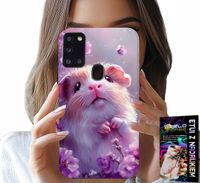 ETUI DO SAMSUNG GALAXY A21s - SŁODKI CHOMIK, GRYZONIE WZORY DLA DZIECI