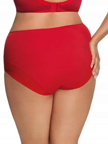 GORSENIA pełne figi K497 Paradise, czerwone, 4XL zdjęcie 4